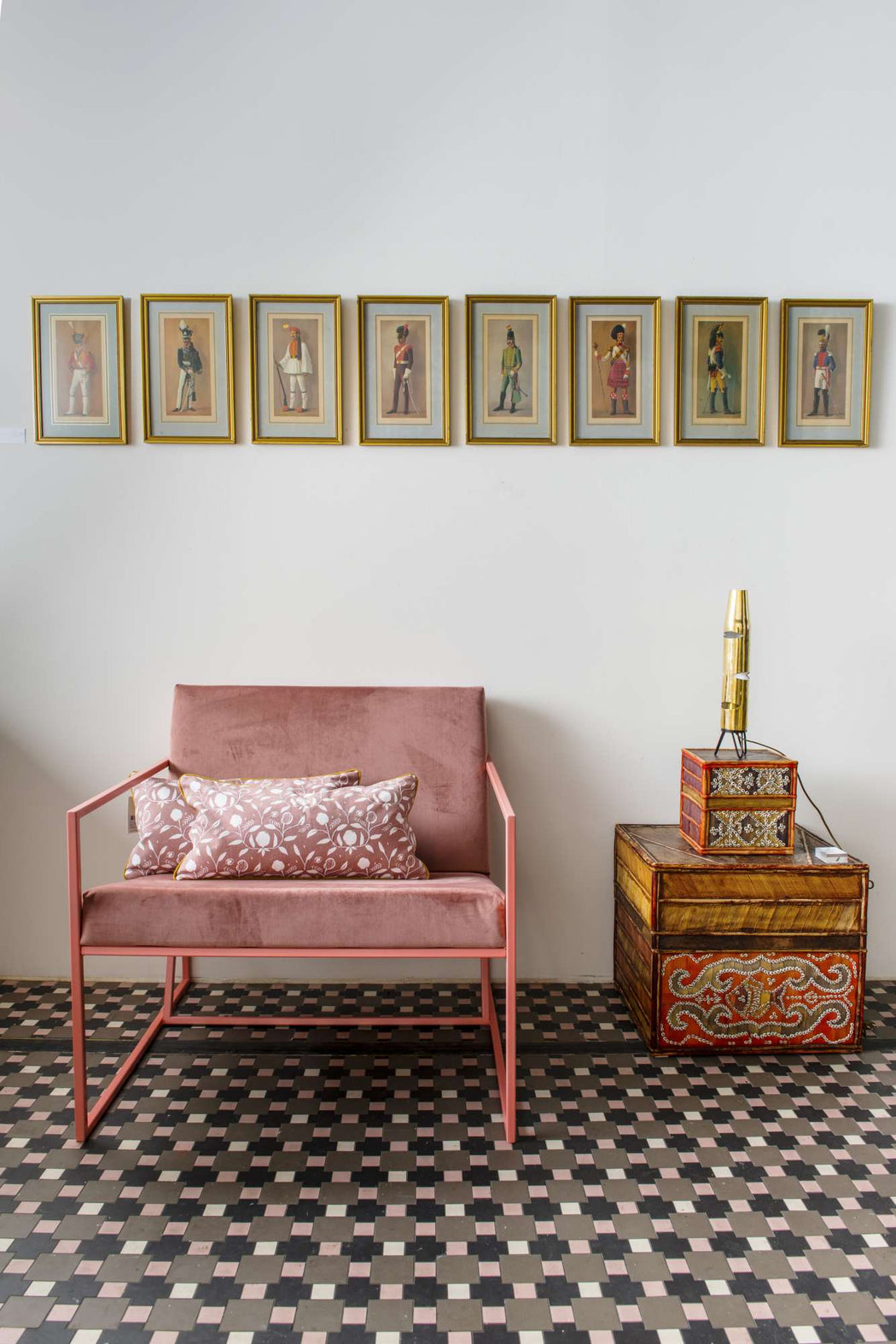 Pink chair