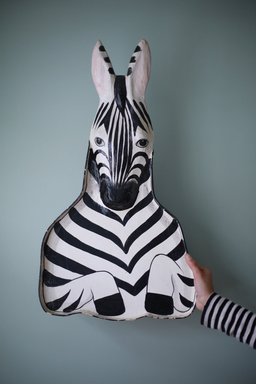 This is a shop, mask, zebra, unique, interior, India