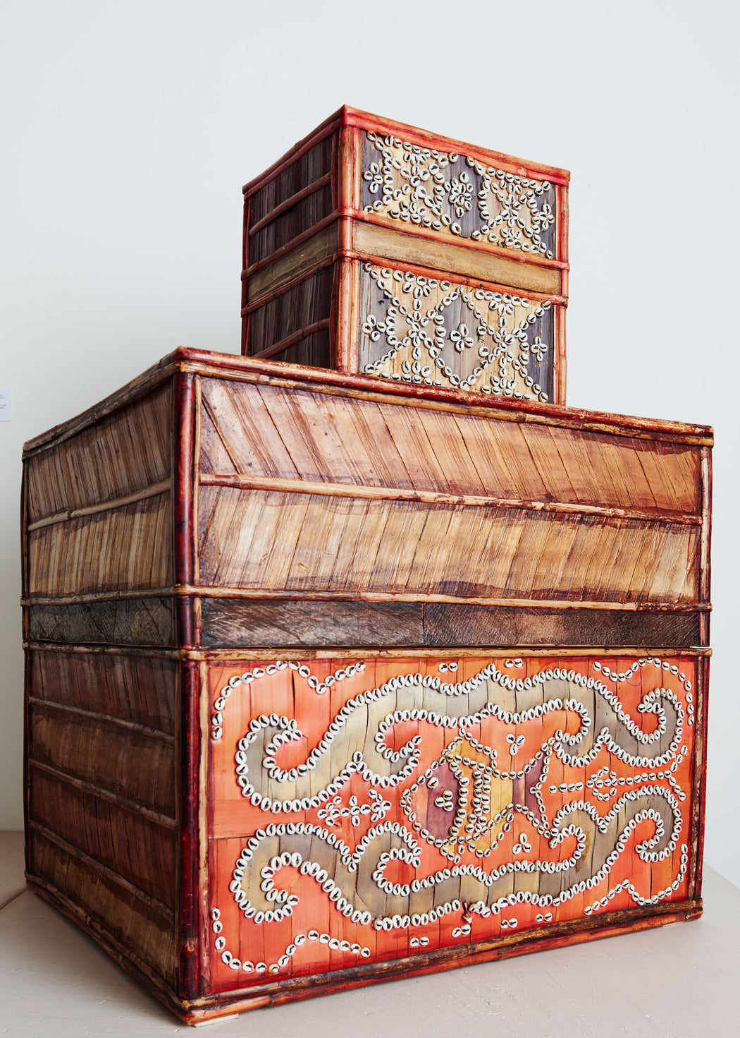 This is a shop, boxes, palm, Indonesia, decoration, home, interior, unique